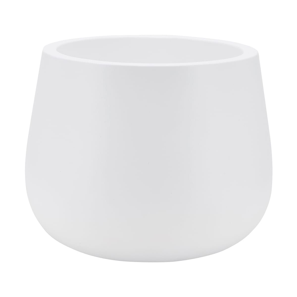 Drum Pot - White