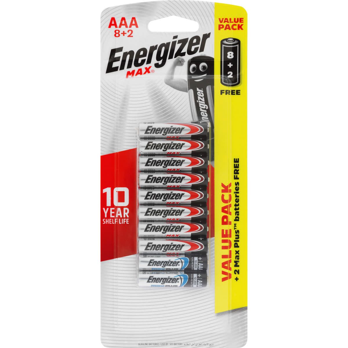 Energizer Max AAA Batteries - Value Pack