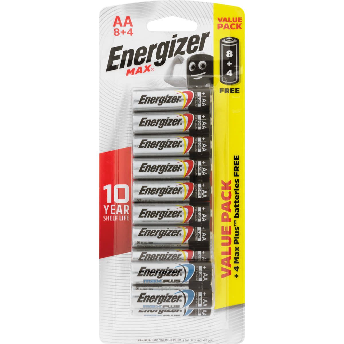 Energizer Max AA Batteries - Value Pack
