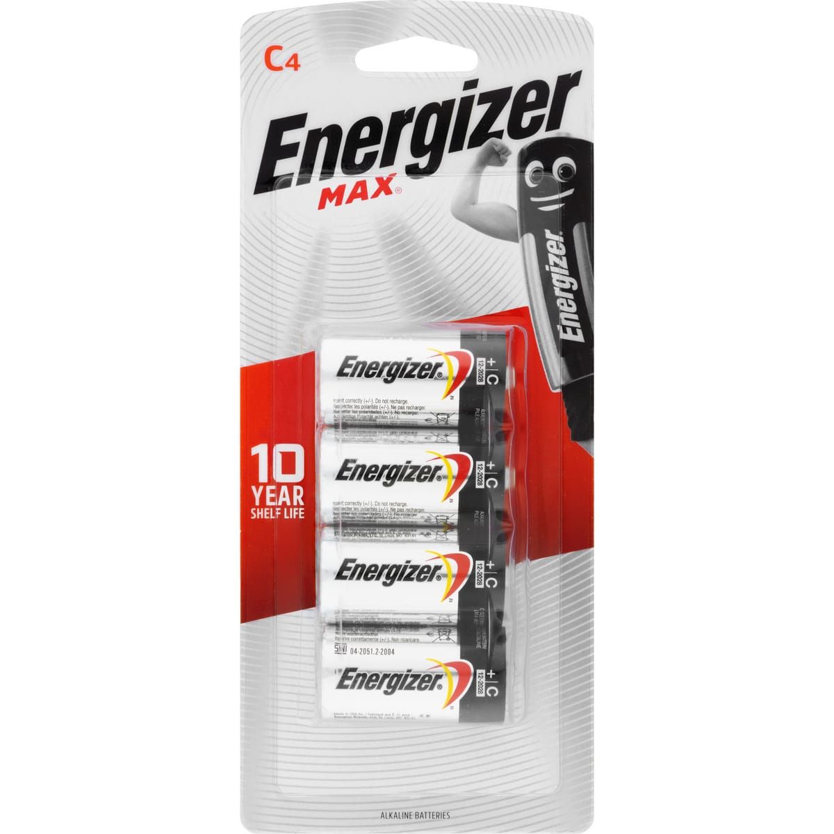 Energizer Max C Batteries - 4 Pack