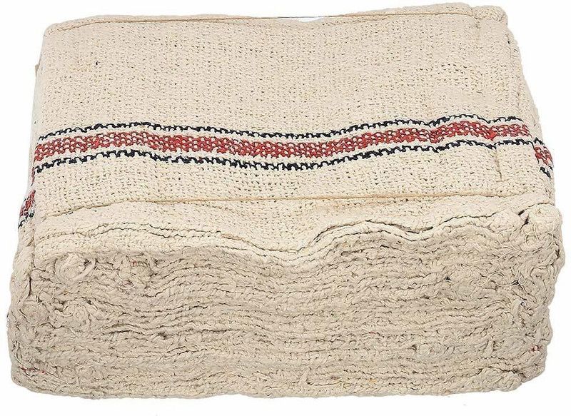 Aloud Creations Cotton Floor Cleaning Cloth/Floor Duster/Pocha, 200 GSM Wet and Dry Cotton Cleaning Cloth  (4 Units)