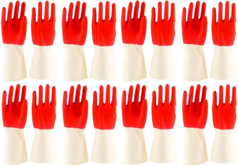 HM EVOTEK Wet and Dry Disposable Glove Set  (Large Pack of 16)