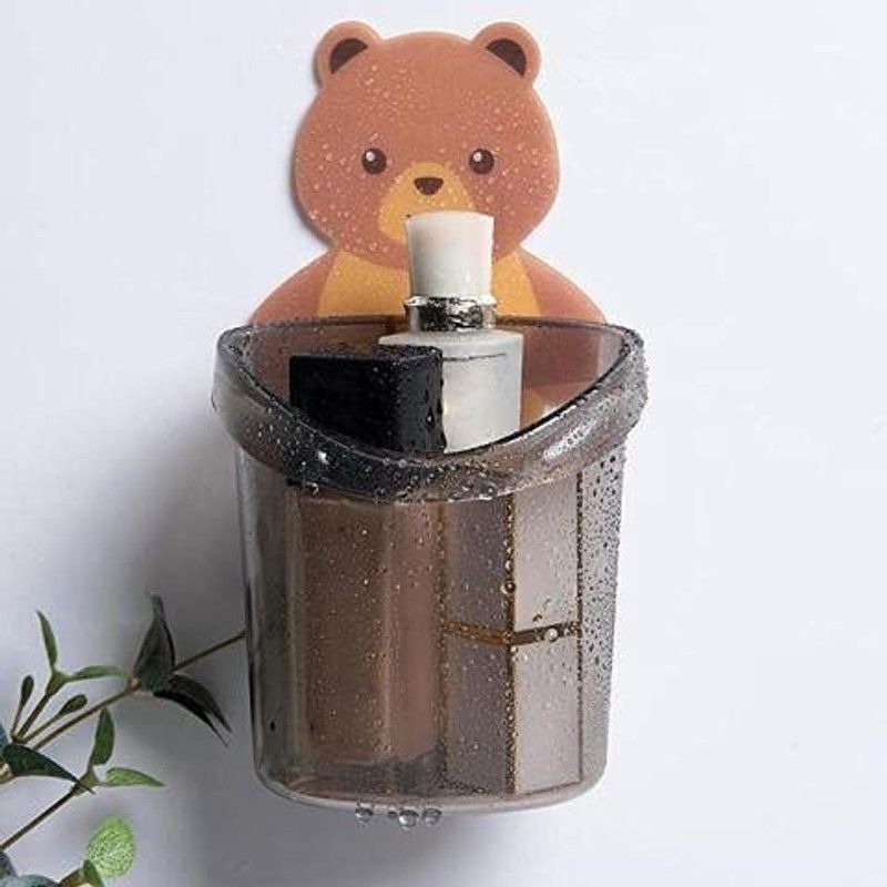 DARSHAN EXIM Plastic Toothbrush Holder  (Multicolor, Wall Mount)