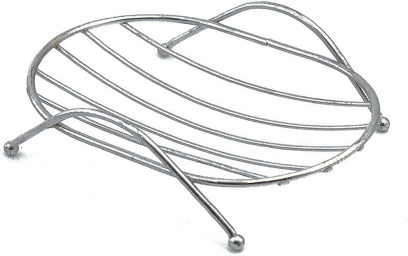 BSD Stainless Steel Soap Dish(Pack of 1)SD57 Suitable for any soap  (Steel)