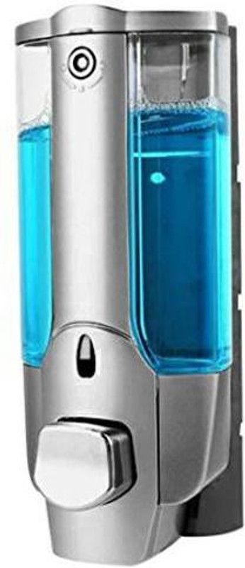 hd interio Clean Magic Bathroom Wall Mounted liquid soap Dispenser 350 ml Soap Dispenser  (Clear)