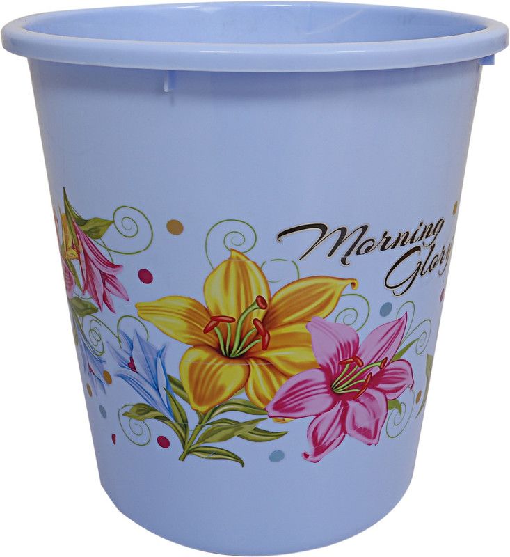 KUBER INDUSTRIES Plastic Plastic Dustbin  (Blue)