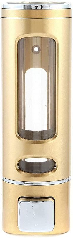 KROGER Wall mount golden soap dispenser 400 ml Gel, Liquid, Lotion, Shampoo, Soap, Sanitizer Stand, Conditioner Dispenser  (Gold)