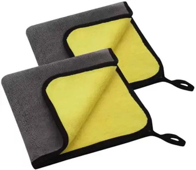 Winkcart Wet and Dry Microfiber Cleaning Cloth  (2 Units)