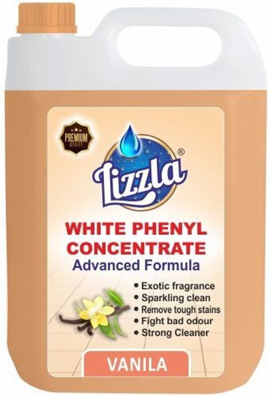 Lizzla Vanilla White Phenyl Concentrates Vanilla  (5 L)