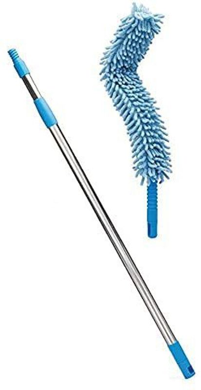 ELITEHOME Microfiber Cleaning Duster with Extendable Handle For Home, Office, Ceiling Fan Wet and Dry Duster