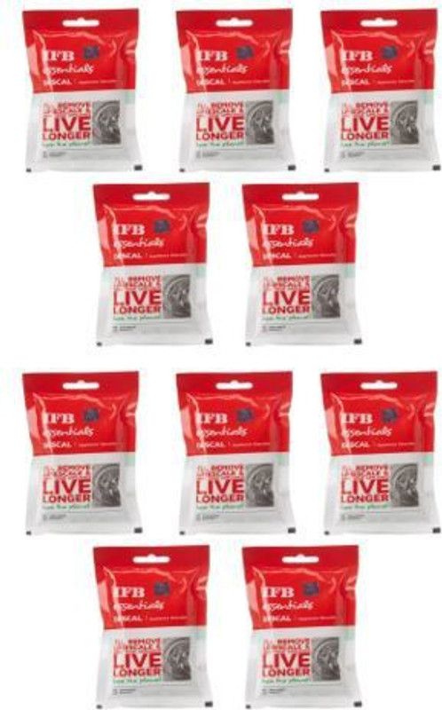 Ourlucky Descale Powder Pack Of 10 Detergent Powder 1 kg