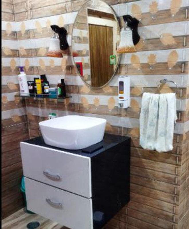 Chhapri Multi Purpose Wall Mounted ABS Plastic FOR HOME/BATHROOM/KITCHEN/OFFICE 400 ml Soap, Foam, Gel, Liquid, Lotion, Sanitizer Stand, Conditioner, Shampoo Dispenser