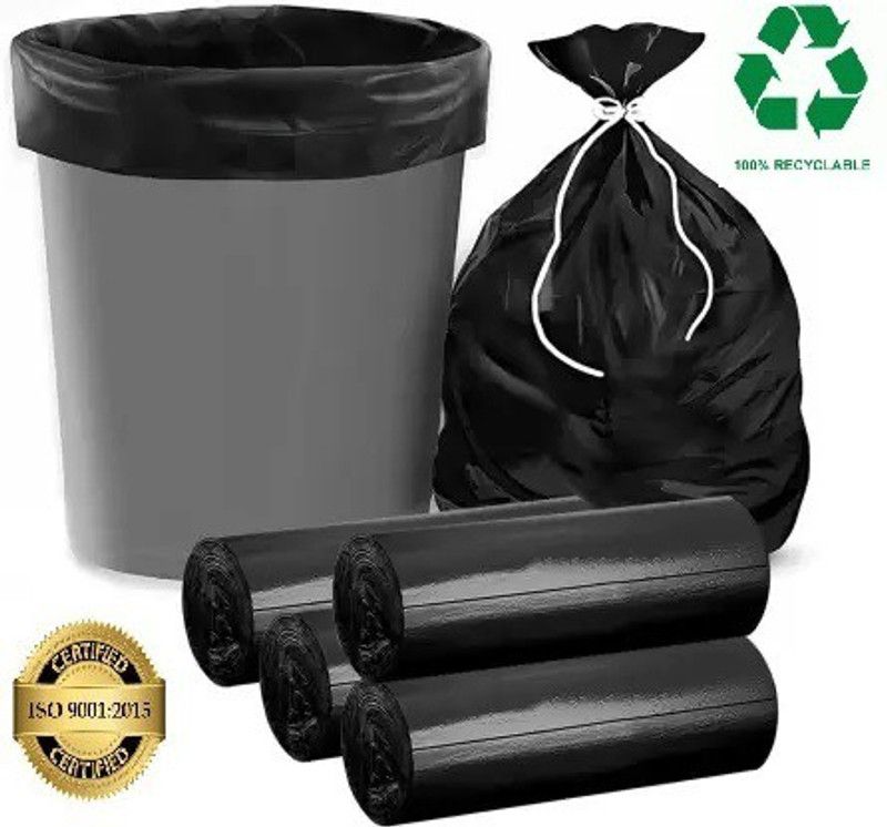 MJ Exim 17x19 Inches Small 25 L Garbage Bag (120Bag ) Small 25 L Garbage Bag  (120Bag )