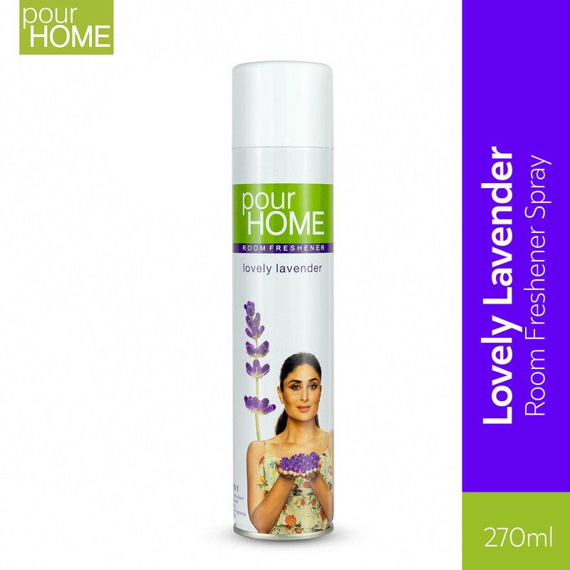 POUR HOME Lovely Lavender Room Freshener Spray  (270 ml)
