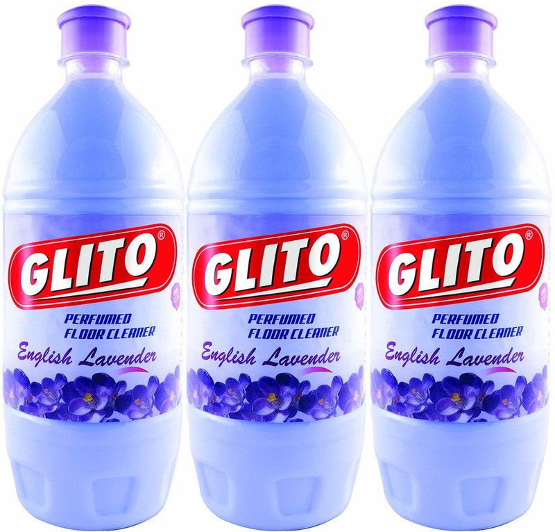GLITO Floor Lavender Cleaner Pack of 3 (1000 ml x 3) Lavender  (3 x 1000 ml)