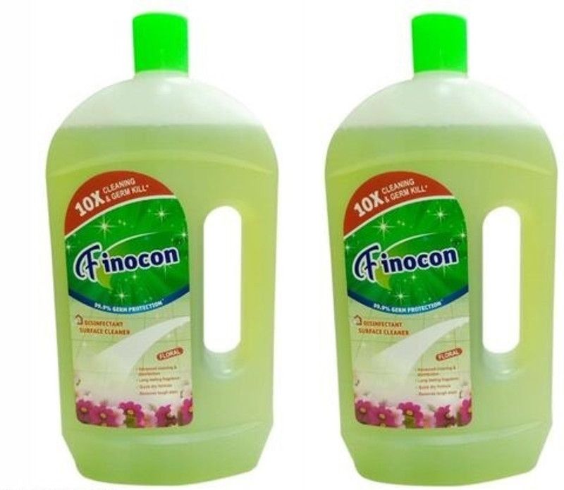 FINOCON Disinfectant Surface Cleaner 1-L (2-pack) FLORAL  (2 x 1000 ml)