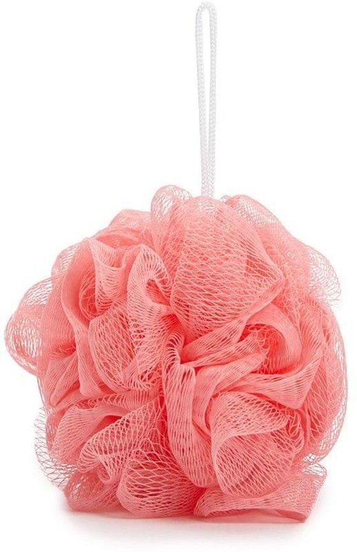 Premart Bathing Round Bath Sponge Pouf Body Scrubber Pad Exfoliator Scrub Sponge  (Medium)