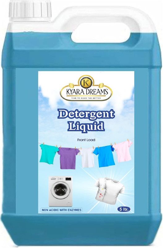 KYARA DREAMS TOP-LOAD & FRONT LOAD WASHING MACHINE FRESH LIQUID DETERGENT(5 LTR) Multi-Fragrance Liquid Detergent  (5 L)