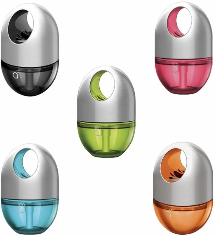 Godrej Aer Twist Musk After Smoke, Petal Crush Pink, Fresh Lush Green, Cool Surf Blue & Bright Tangy Delight Air Freshener Gel  (5 x 45 g)