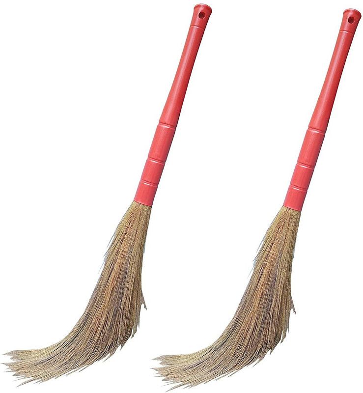 Diversey Fiber Dry Broom  (Brown, 2 Units)