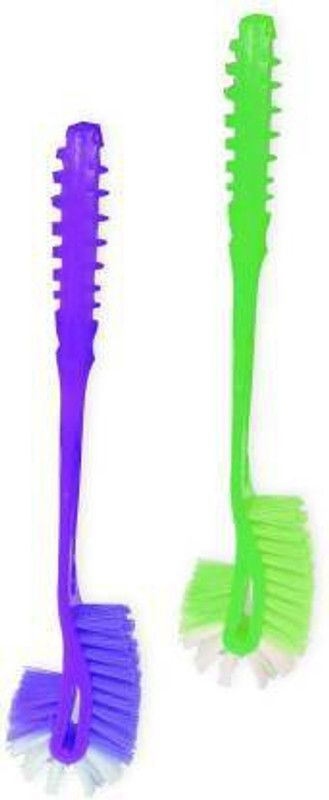 greengrow Home Glare Double Sided Wonder Cleaning Brush for toilets flushes  (Multicolor)