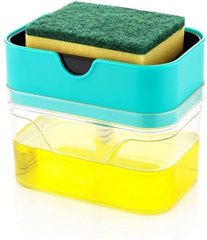 Krishiv 600 ml Liquid Dispenser  (Green)