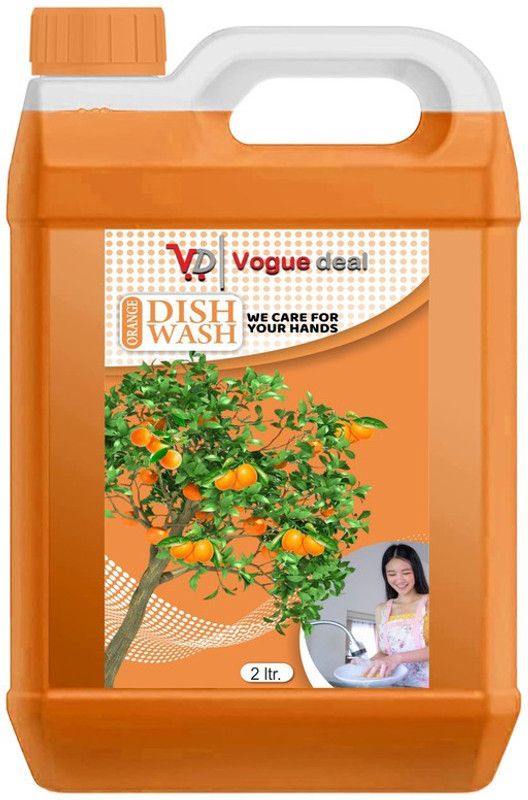 VOGUE DEAL 2 Ltr Orange Dish Cleaning Gel Dish Cleaning Gel  (Orange, 2 L)