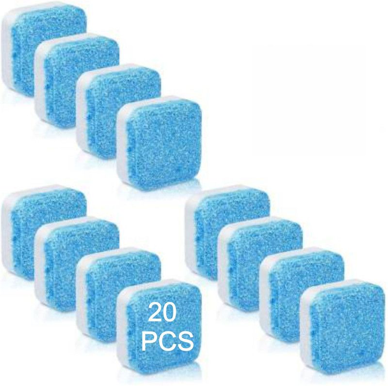 Mishri SHOPOXIA Tablet Washer Cleaner,Solid Washing Machine Cleaner. Detergent Bar  (200 g, Pack of 20)