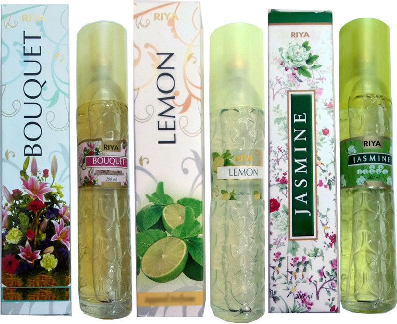 RIYA BOUQUET+LEMON+JASMINE Spray  (3 x 66.67 ml)