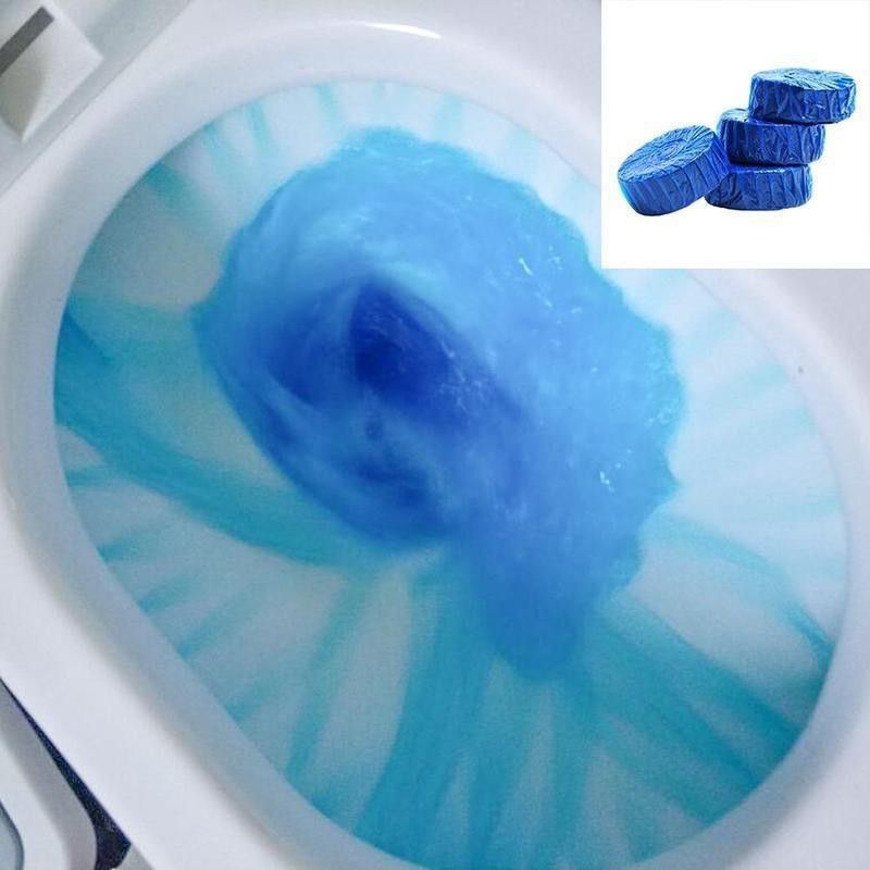 GAMI ENTERPRISE 5 - Toilet Cleaning Tablet - Pack of - 10 Original Powder Toilet Cleaner  (10 x 1 g)