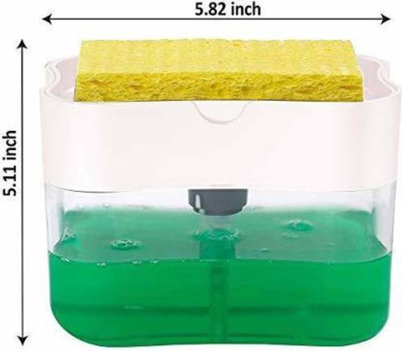 ABR Liquid Dispensers 385 ml Liquid Dispenser ( Multi-Color , 385 ML) Fresh Liquid Detergent  (380 ml)
