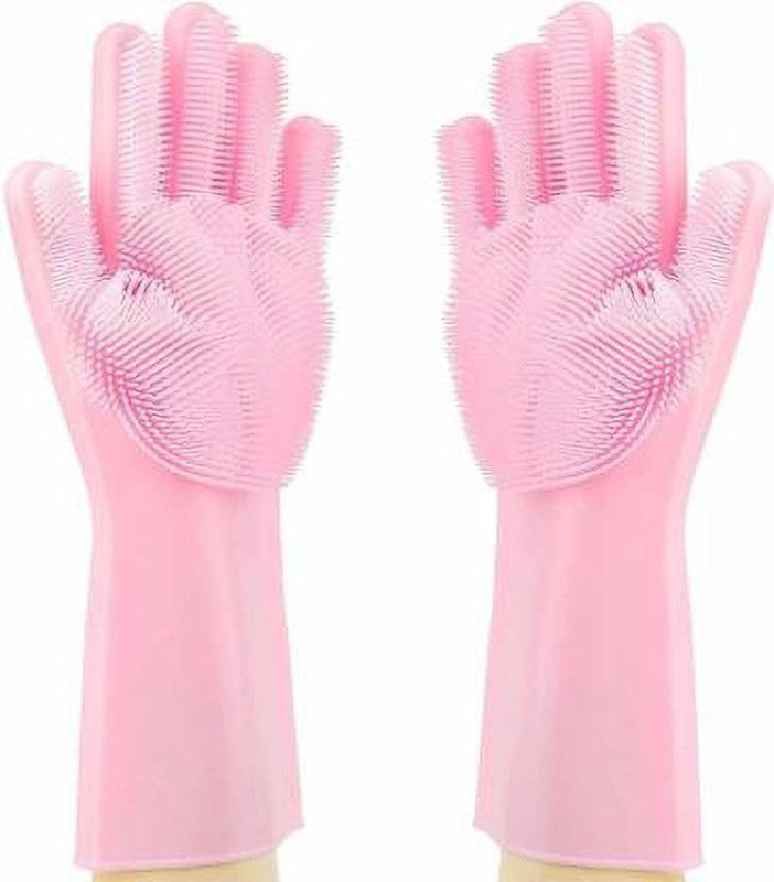 Maharaj Mall Wet and Dry Glove Set  (Free Size Pack of 2)