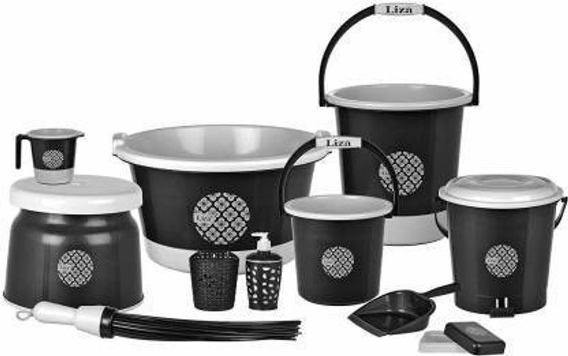 JRS TRADERS 15 L Plastic Bucket