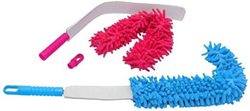 WGMONEY Cleaning Brush Feather Microfiber Duster with Extendable Rod Dust Cleaner Wet and Dry Duster