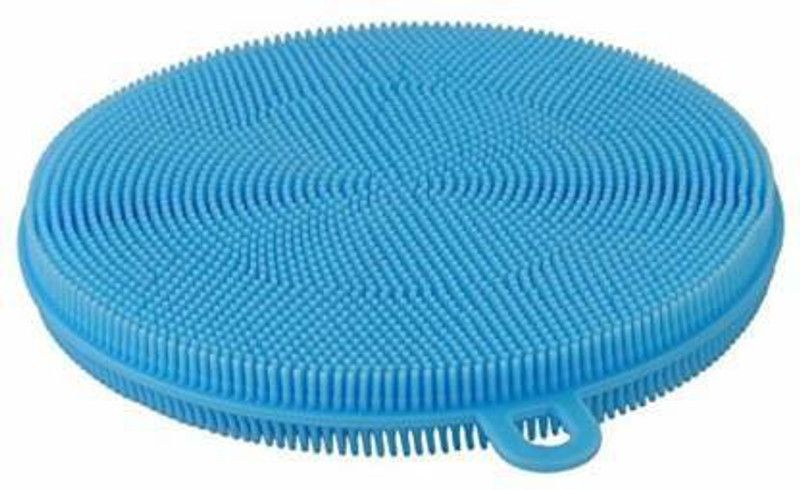 GOGGIAN Silicon Scrubber Round Scrub Pad (Medium) Scrub Pad  (Regular)
