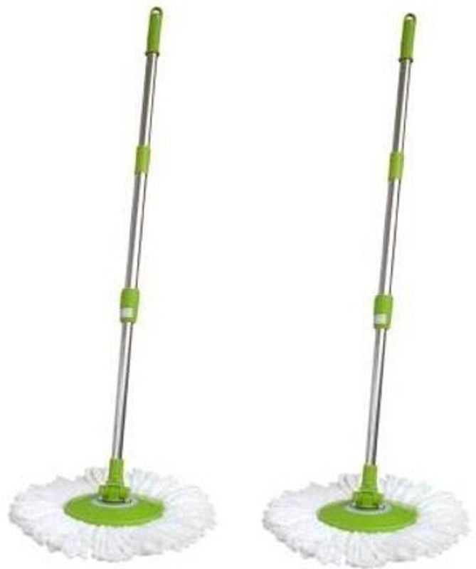 Shri Mop Head and Rod  (Green)