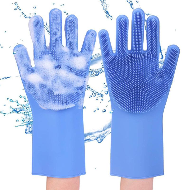 GUNAJI Wet and Dry Glove  (Free Size)