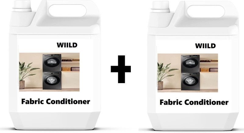 Wiiild Fabric Conditioner, Almond Bite , 5L Each - Pack Of 2  (2 x 2500 ml)