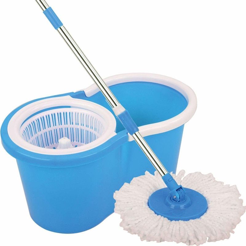 NavSatmbh mop Wet & Dry Mop  (Blue)