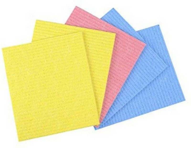 Nuestra Kitchen Sponge Wipe/All Surface Sponge Cloth Sponge Mop  (Multicolor)