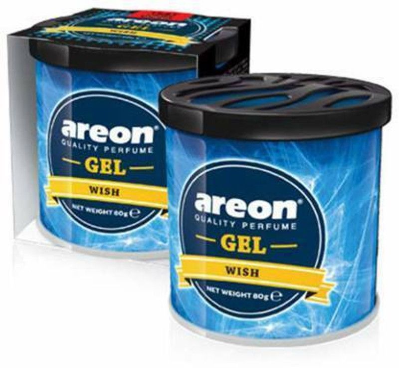 areon WISH GEL, WISH AIR FRESHNER Automatic Spray  (2 x 80 g)