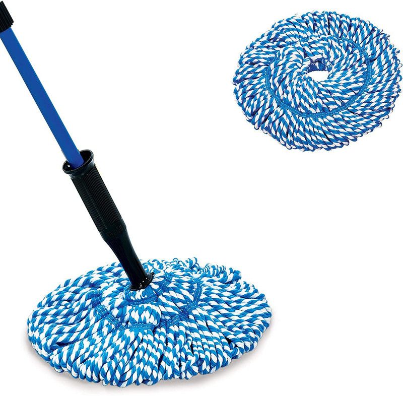 GALA Microfiber Twist Mop Modular . Wet & Dry Mop  (Blue)