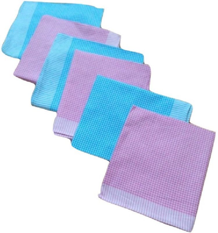 Cotton colors  Kitchen Cleaning Cloth Wet and Dry Cotton Cleaning Cloth  (6 Units)