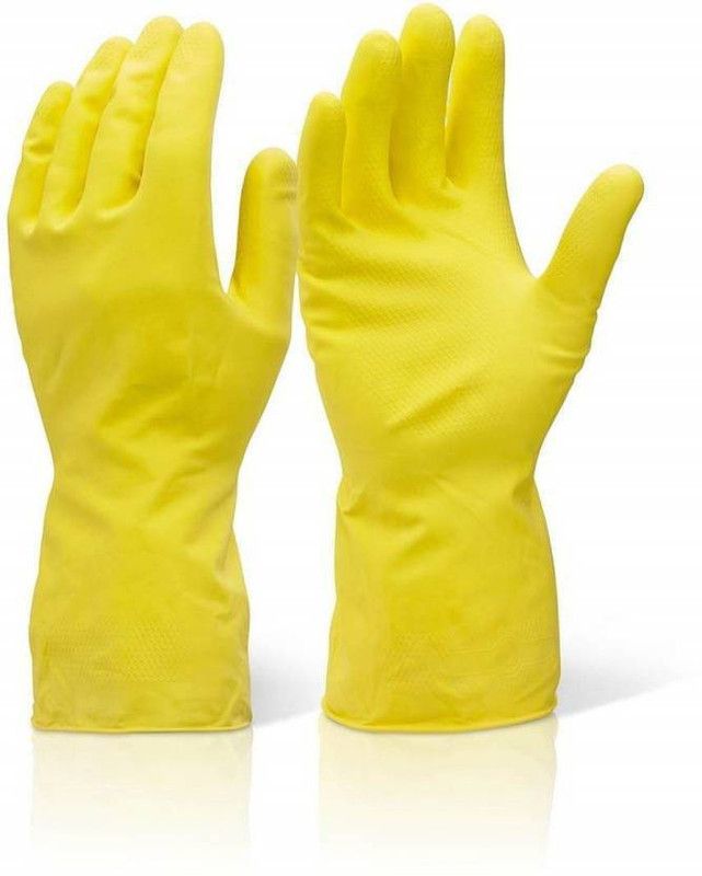Oxfo Rubber Gloves Wet and Dry Glove Set  (Large Pack of 2)