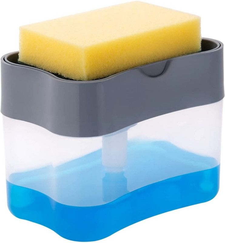 Gadgetspoint 400 ml Liquid, Soap, Gel, Shampoo Dispenser  (Black)