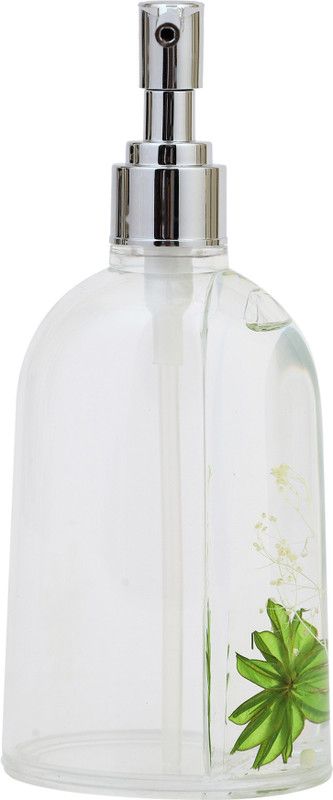 SUPER99 Refillable Hand Soap Dispenser Unbreakable Liquid Dispenser ML 270 (Set of 1) 270 ml Gel, Liquid, Lotion Dispenser  (Clear)