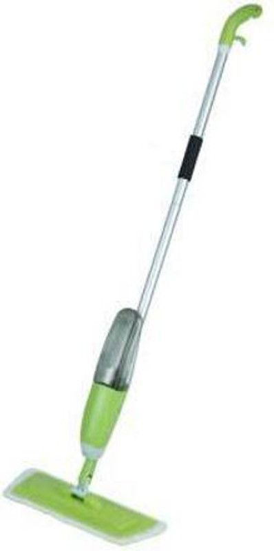 VISHWANTHA Multifunctional Microfiber Floor Cleaning Healthy Spray Mop with Removable Washable Cleaning Pad and Integrated Water Spray Mechanism, Wet & Dry Mop (Multicolor) Wet & Dry Mop  (Green 1.3 m)