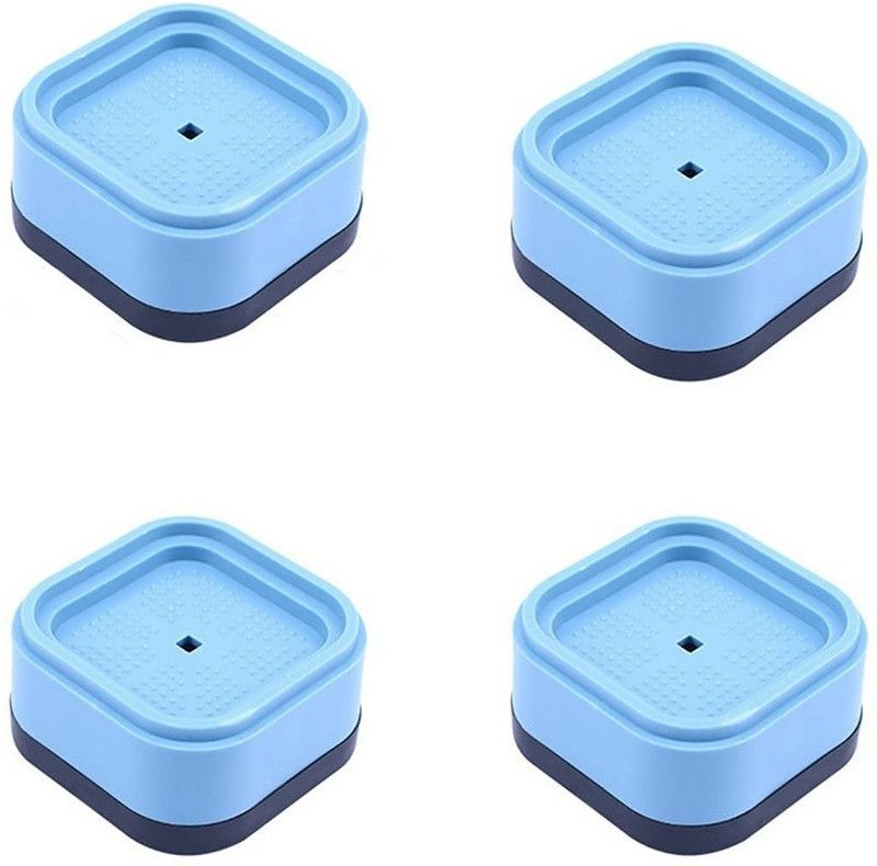 SHIDHMI 4PCS Anti-Vibration Mat Washing Machine Vibration Damper Non-Slip Washer Shock-Absorbing Pad Washing Machine Mat for Dryer Washing Machine Table Desk Dishwash Bar  (4 x 0.1 g)