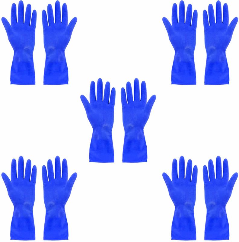 YAJNAS Wet and Dry Glove Set  (Free Size Pack of 5)