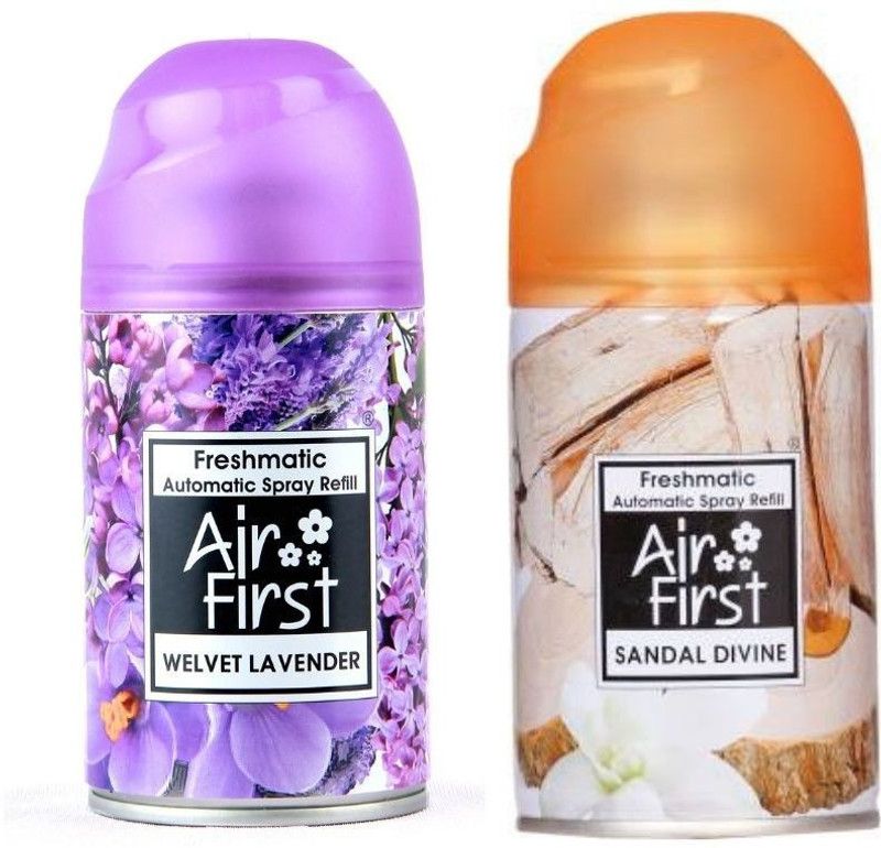 Air first Lavender, Sandal Refill  (2 x 250 ml)